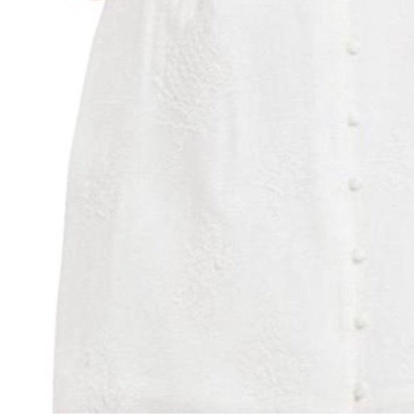 NWT GIANNI BINI Front Button Embroidered Dress - Picture 3 of 9